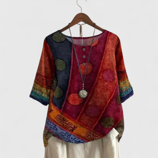 Alessa | Women's Oversized Boho Lightweight Top