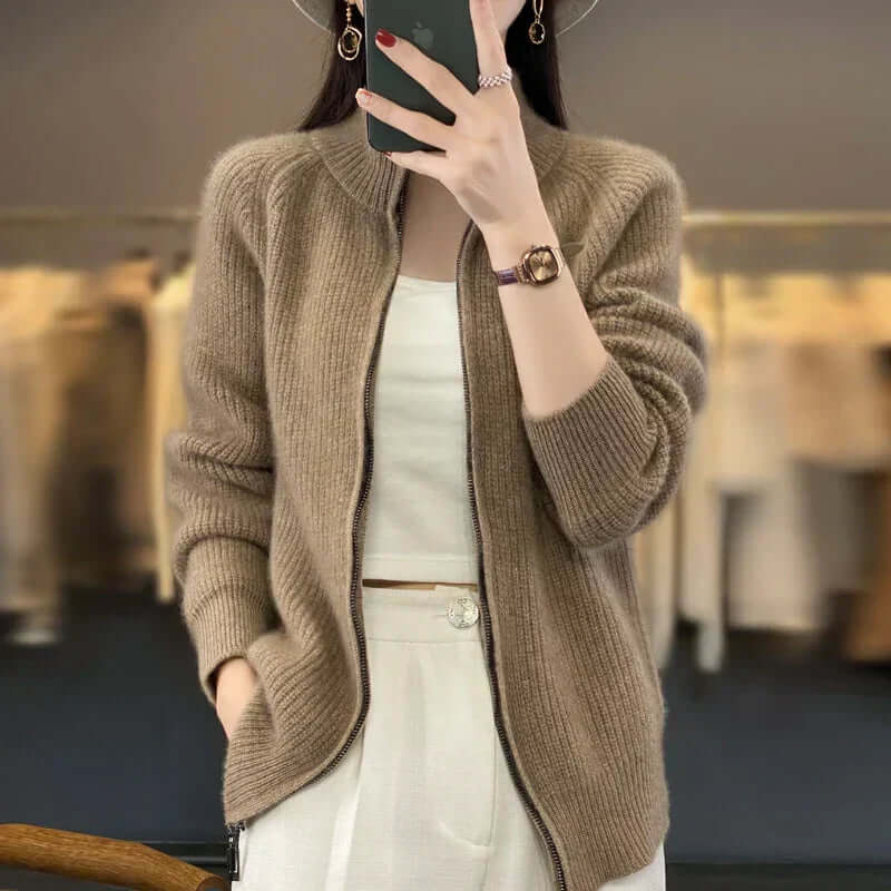 Julie | Women's Knit Relaxed Cozy Cardigan
