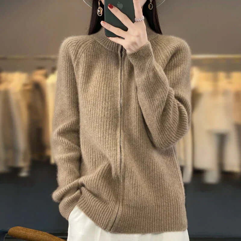 Julie | Women's Knit Relaxed Cozy Cardigan