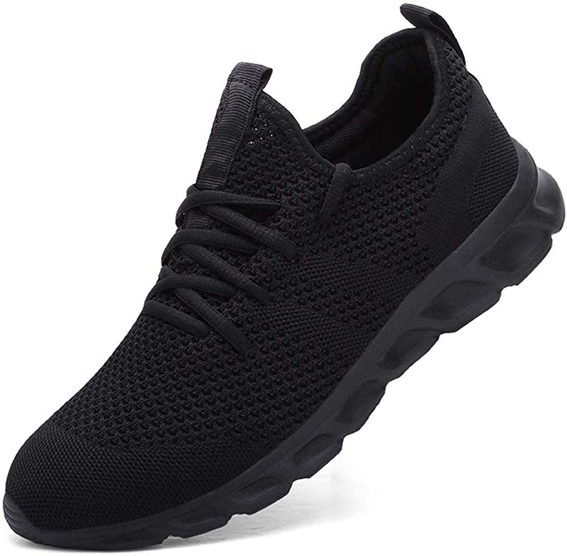 Magdalena | Women's Knit-Walking-Sneakers with Lacing