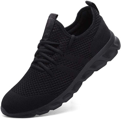 Magdalena | Women's Knit-Walking-Sneakers with Lacing