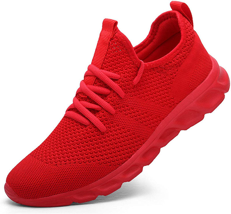 Magdalena | Women's Knit-Walking-Sneakers with Lacing