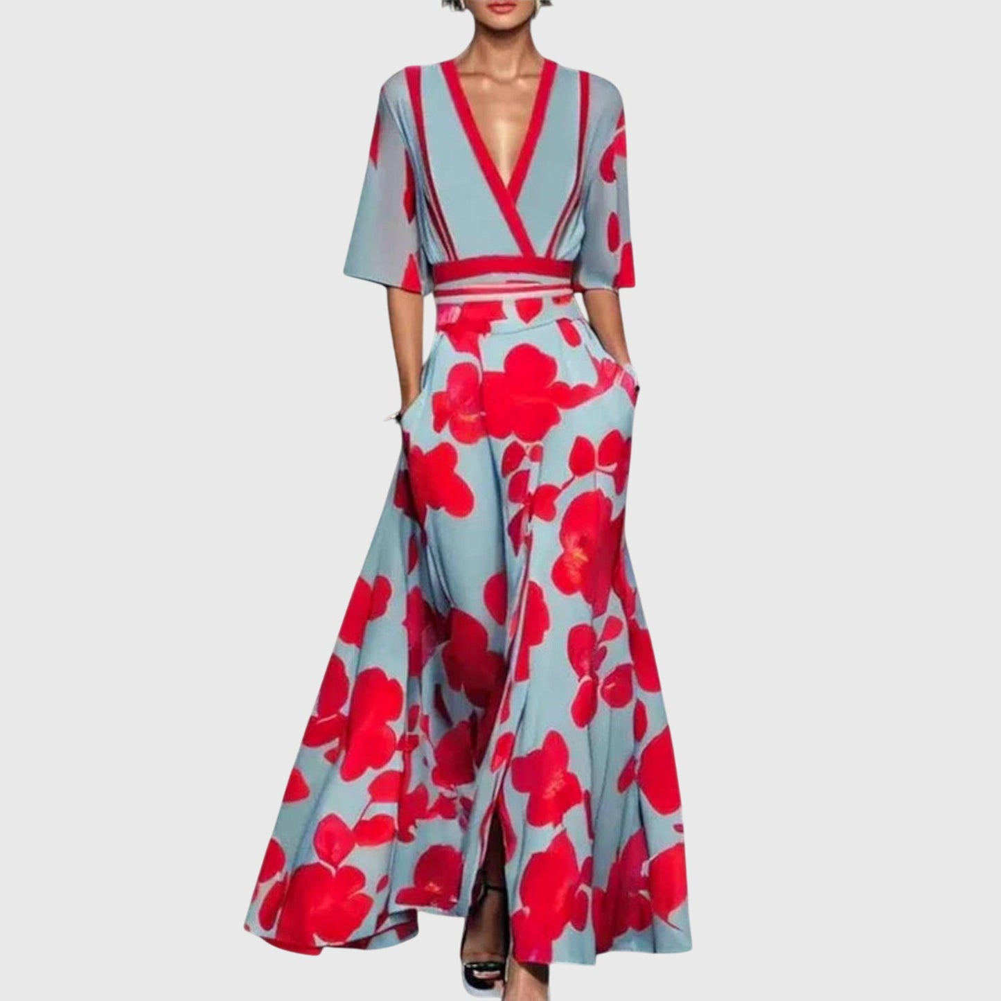 Leonora | Midi Relaxed Women's Elegant Dress
