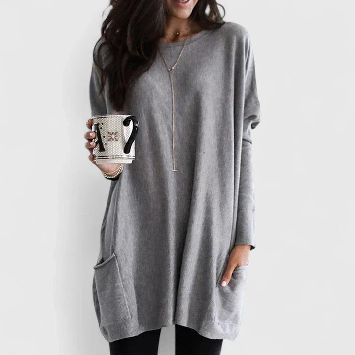 Karla | Women's Casual Tunikakleid with Long Sleeves