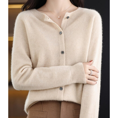 Katharina | Women's Knit Cardigan with classic Button Closure