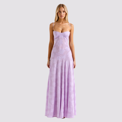 Michaela | Women's Wedding Guest Slip Maxi Dress