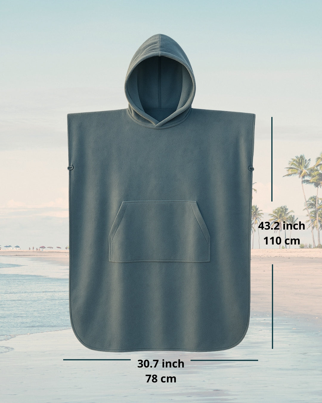Melanie | Women's Summer Beach Poncho Dress