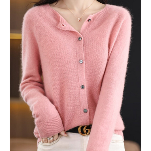 Katharina | Women's Knit Cardigan with classic Button Closure