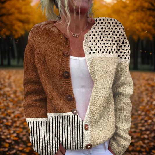 Carmelina | Breathable Knit Relaxed Work Cardigan