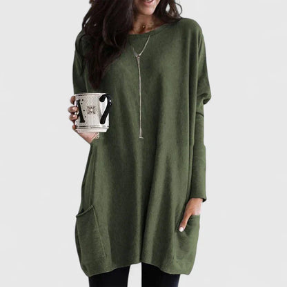 Karla | Women's Casual Tunikakleid with Long Sleeves