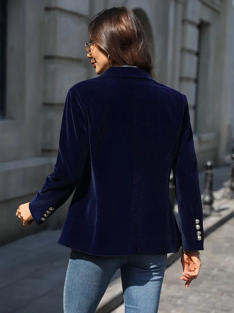 Sabina | Women's Classic Blazer with One-Button-Closure