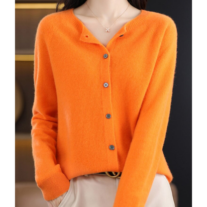 Katharina | Women's Knit Cardigan with classic Button Closure
