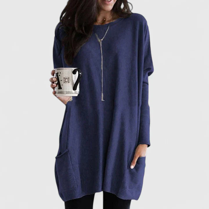 Karla | Women's Casual Tunikakleid with Long Sleeves