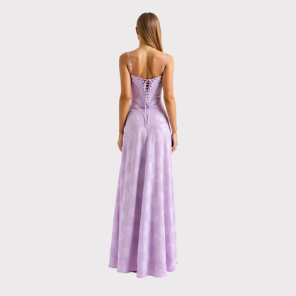 Michaela | Women's Wedding Guest Slip Maxi Dress