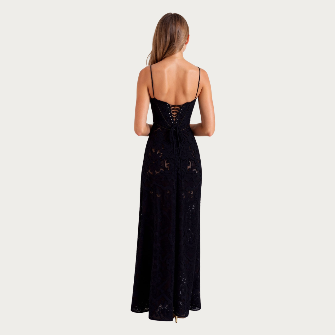Michaela | Women's Wedding Guest Slip Maxi Dress