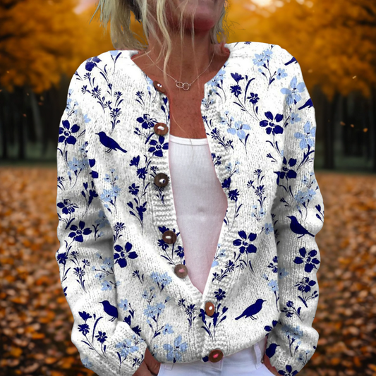 Elisa | Breathable Knit Relaxed Work Cardigan