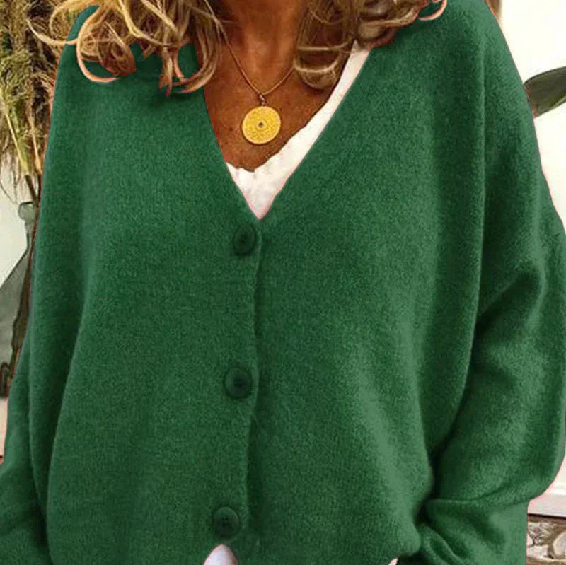 Skye | Women's Knit V-Neck Cozy Cardigan