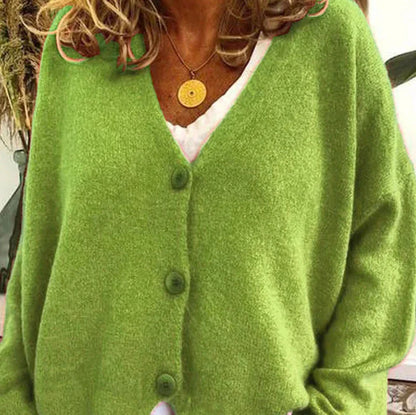 Skye | Women's Knit V-Neck Cozy Cardigan