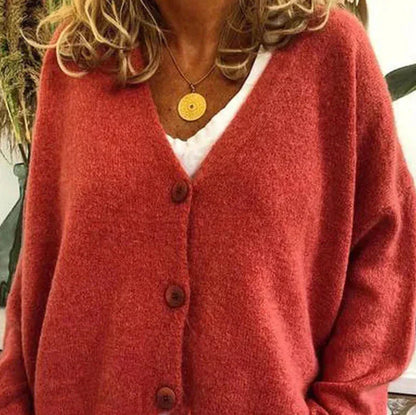 Skye | Women's Knit V-Neck Cozy Cardigan