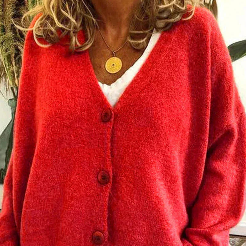 Skye | Women's Knit V-Neck Cozy Cardigan