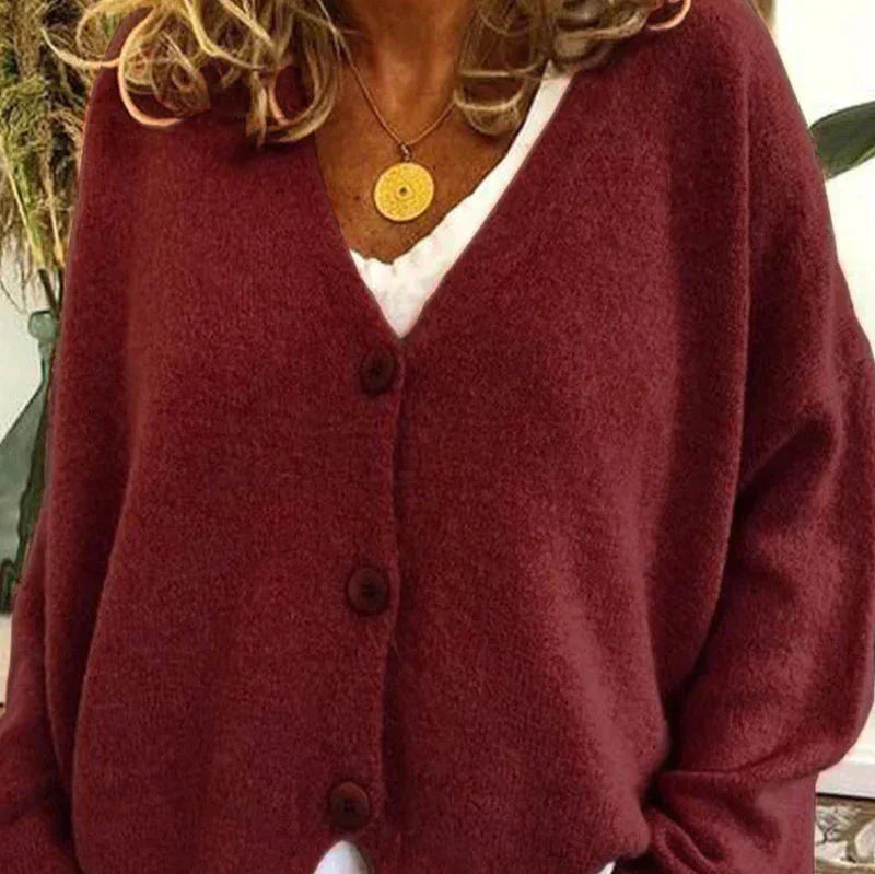 Skye | Women's Knit V-Neck Cozy Cardigan