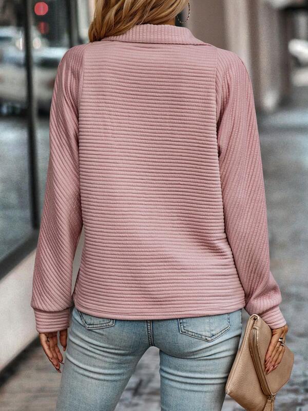 Flavia | V-Neck Relaxed Women's Cozy Sweater