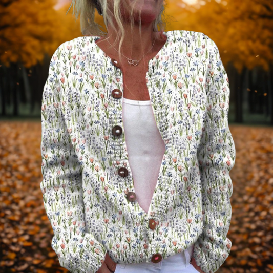 Pina | Breathable Knit Relaxed Work Cardigan