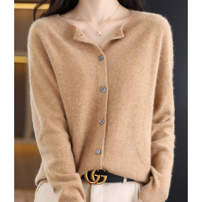 Katharina | Women's Knit Cardigan with classic Button Closure
