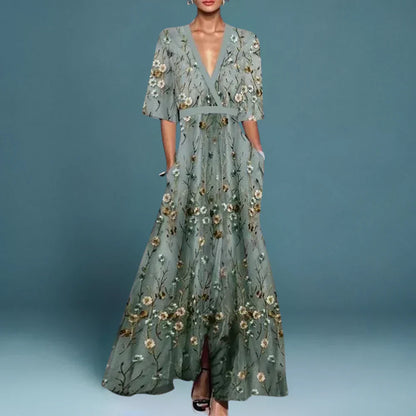 Laura | Women's Floral Summer Elegant Dress