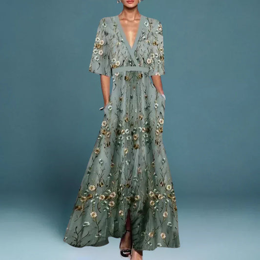Laura | Women's Floral Summer Elegant Dress