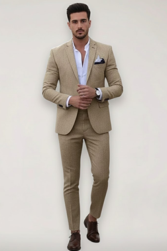 Gennaro | Men’s Precision Slim-Fit Spring Coordinate