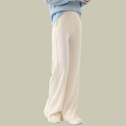 Kylie | Women's Knit Relaxed Winter Pants