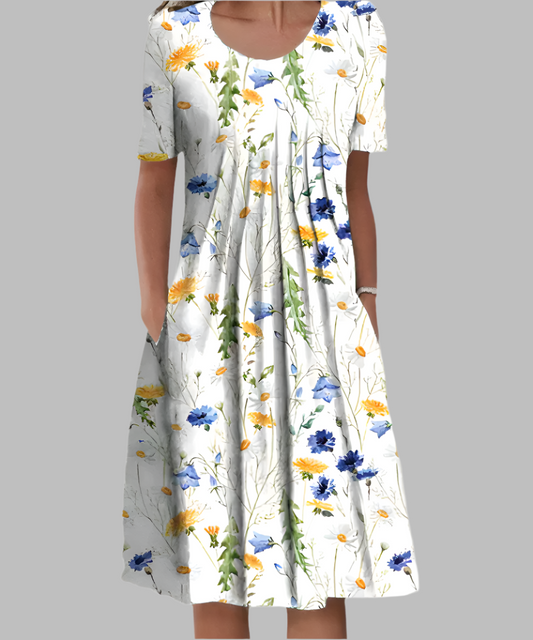 Savina | Women's Breathable Elegant Flattering Dress
