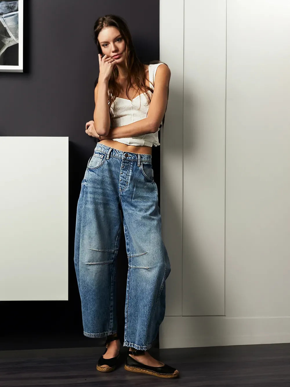 Martina | Women's Wide-Leg Relaxed Classic Jeans