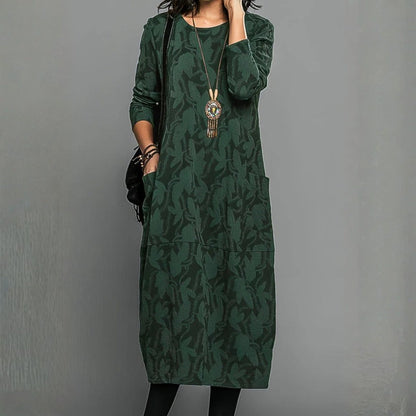 Anna | Women's Wedding Guest Printed Midi Dress