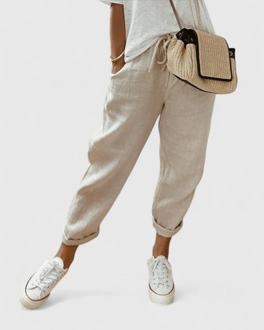 Nives | Women's Relaxed Comfortable Elegant Pants