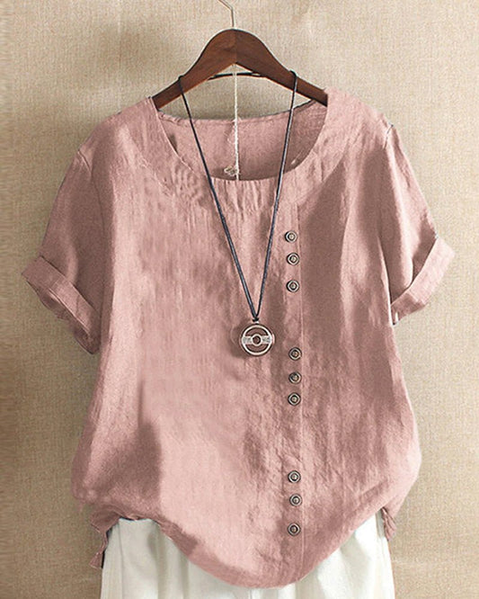 Angiolina | Women's Relaxed Summer Elegant Blouse