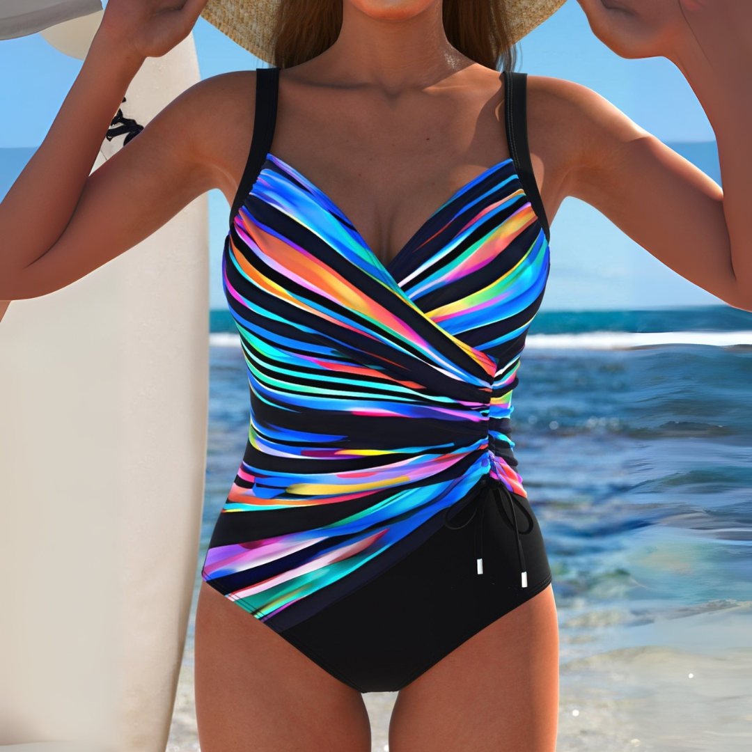 Rosa Women's Comfortable Tummy Coverage Swimsuit