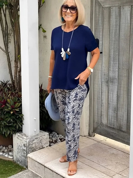 Vittoria | Women's Breathable Wide-Leg Relaxed Set