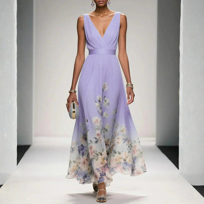 Beatrice | Women's Floral Print Dress for Wedding Guests