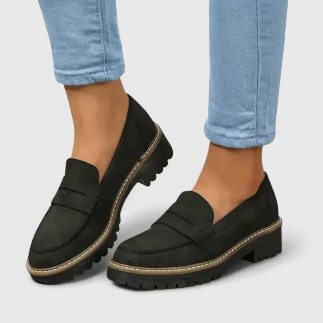 Michaela | Women's Slip-On Chunky Loafers Shoes