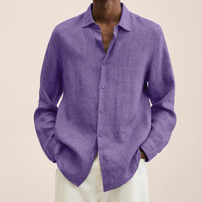 Luca | Men’s Essential Long Sleeve Button-Up