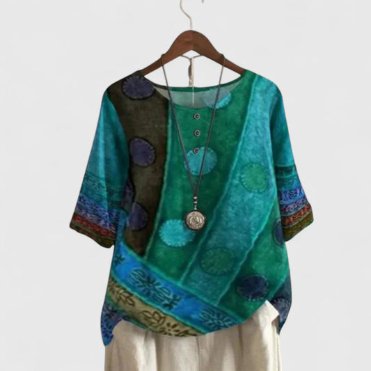 Alessa | Women's Oversized Boho Lightweight Top