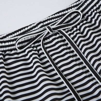 Daniela | Women's Spring-Striped Relaxed-Pants