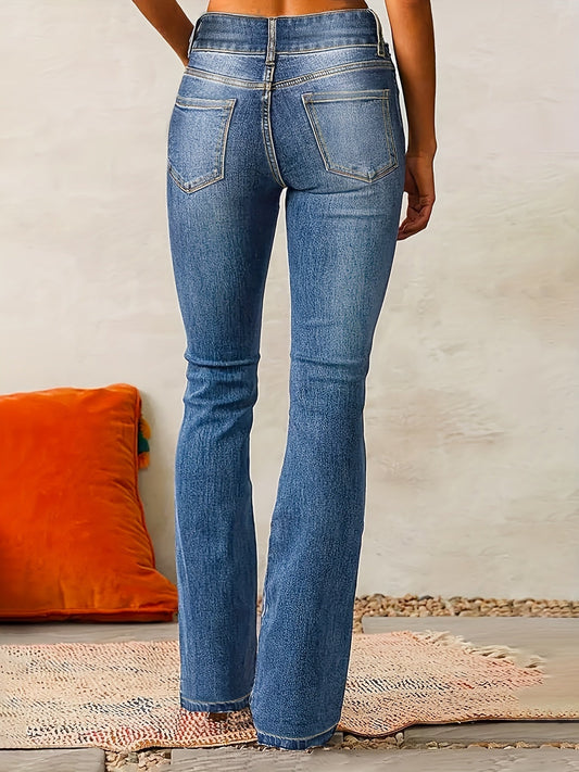 Greta | Women's High-Waist Jeans with wide Leg