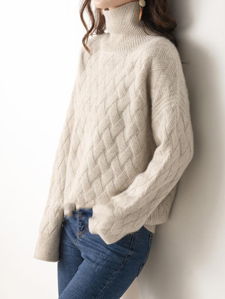 Sarah | Women's Turtleneck Sweater for Spring