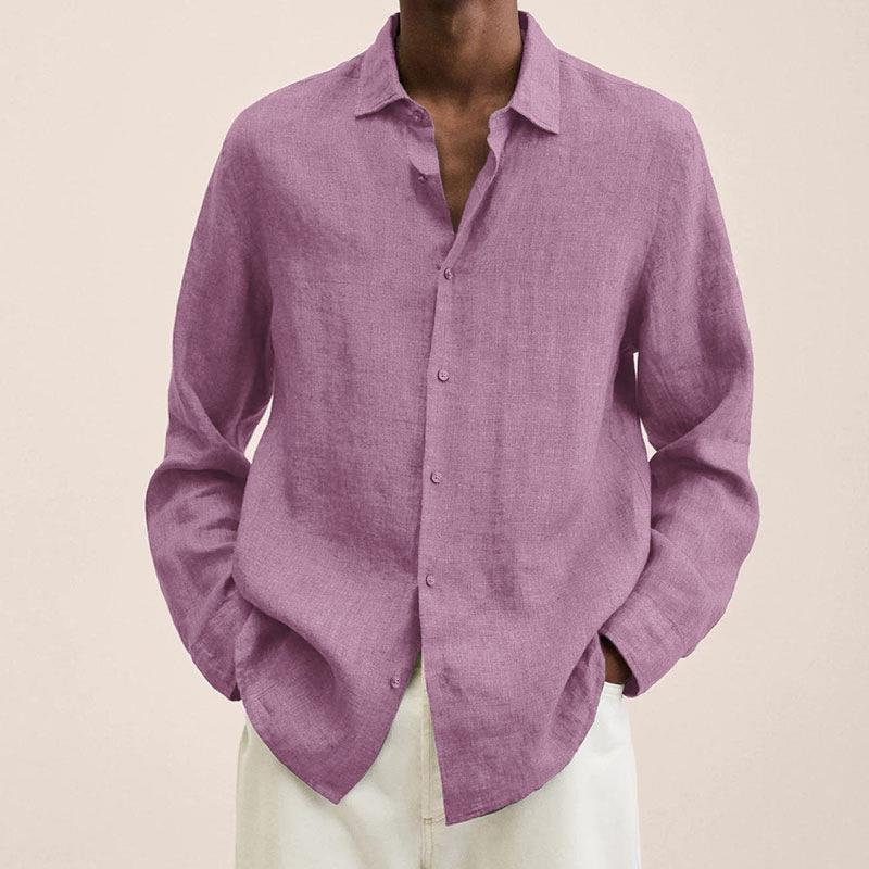 Luca | Men’s Essential Long Sleeve Button-Up