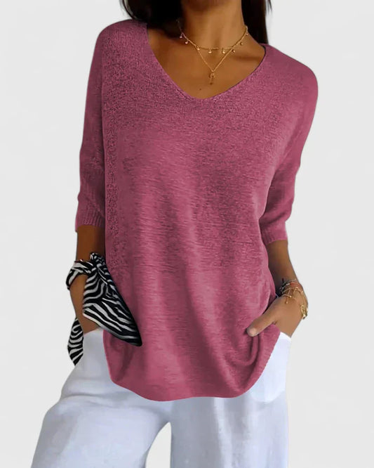 Angioletta | Women's Breathable Lightweight Casual Top