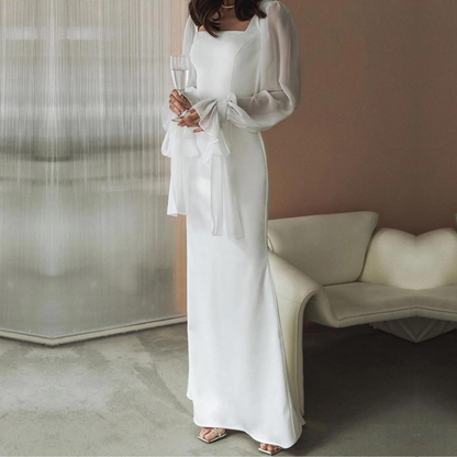 Emilia | Women's Off-Shoulder langes Dress for Wedding Guests