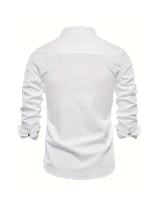Matteo | Men’s Essential Spring Utility Button-Up